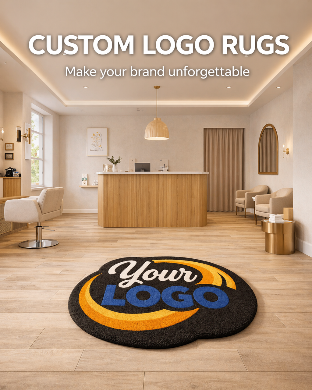 Custom Design Tufted Rug – Personalized Handmade Rug, Custom, Logo or Image Rug, Aesthetic Room Decor, Unique Gift Idea
 upload image (Copy)