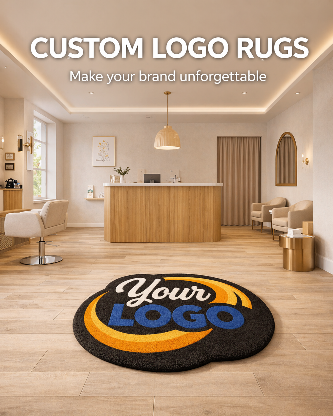 Custom Design Tufted Rug – Personalized Handmade Rug, Custom, Logo or Image Rug, Aesthetic Room Decor, Unique Gift Idea
 upload image (Copy)