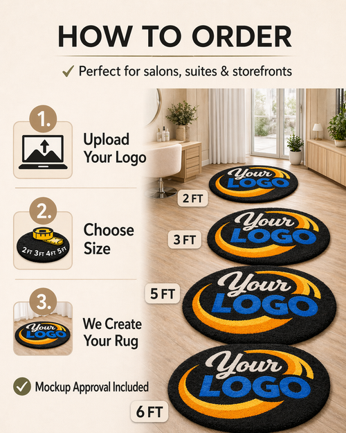 Custom Design Tufted Rug – Personalized Handmade Rug, Custom, Logo or Image Rug, Aesthetic Room Decor, Unique Gift Idea
 upload image (Copy)