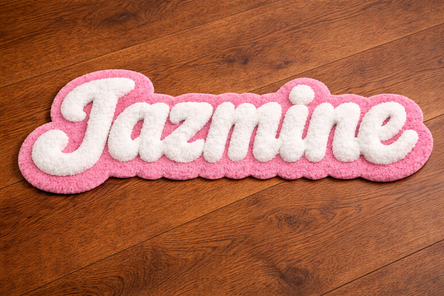 Personalized 3D Puff Name Rug