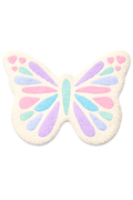 Pastel Butterfly Tufted Rug – Handmade Aesthetic Butterfly Rug, Cute Kawaii Room Decor, Soft Plush Area Rug for Bedroom & Dorm